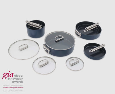 Joseph Joseph Space Non-Stick Cookware Set | 10-PieceNGF