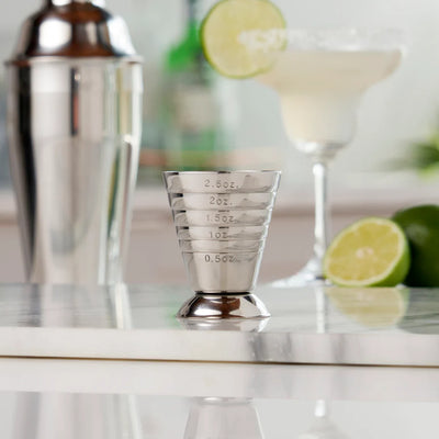 True Trio Multi‑Unit Jigger | Stainless Steel (2.5 oz)