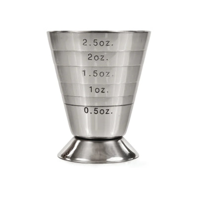 True Trio Multi‑Unit Jigger | Stainless Steel (2.5 oz)
