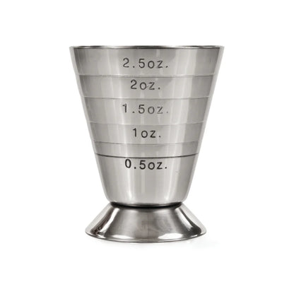 True Trio Multi‑Unit Jigger | Stainless Steel (2.5 oz)