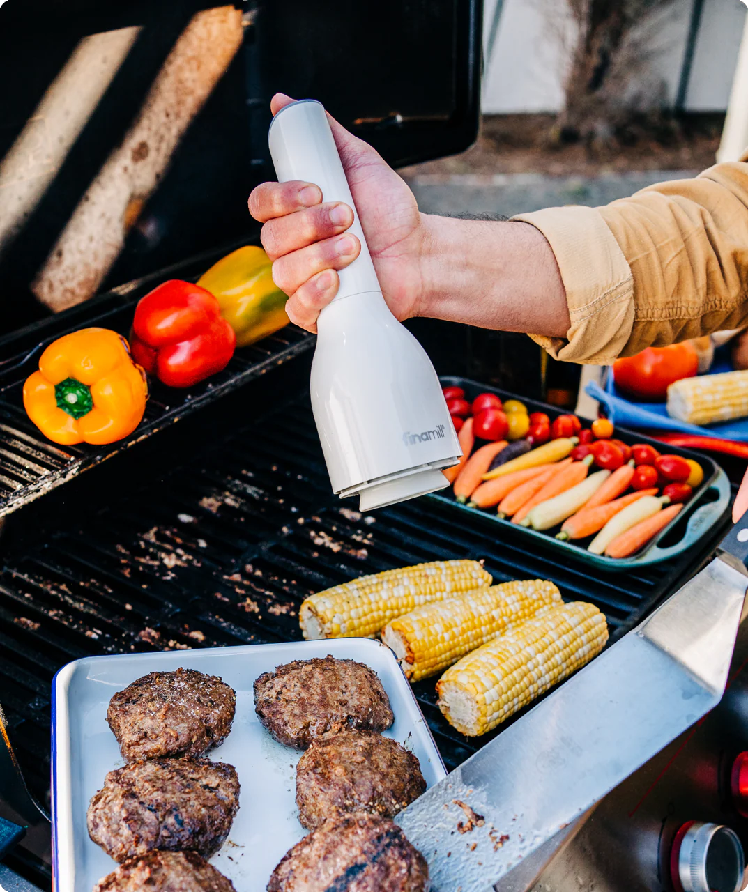 FinaMill ProPlus Battery Spice Mill | Soft Cream