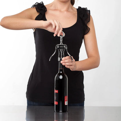 Ergonomic Winged Corkscrew