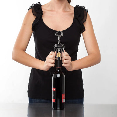 Ergonomic Winged Corkscrew